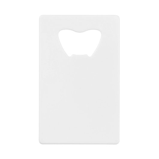 Maak je eigen creditkaart flessenopener (Voorkant)
