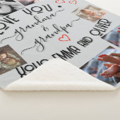 ✨Maak je eigen Custom LOVE YOU OMA & OPA Sherpa Deken (3/4)