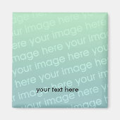 Maak je eigen Custom Magnet 2 inch vierkant (Voorkant)