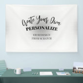 Maak Je Eigen Custom Spandoek (Beurs)