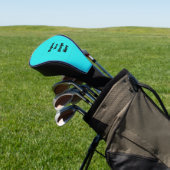 Maak je eigen cyaan golfheadcover (Insitu)