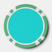 Maak je eigen cyaan poker chips (Achterkant)