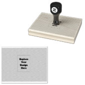 Maak je eigen cyaan rubberstempel (Gestempeld)