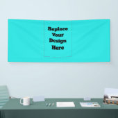 Maak je eigen cyaan spandoek (Beurs)