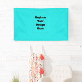 Maak je eigen cyaan spandoek (Insitu)