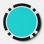 Maak je eigen cyan poker chips (Achterkant)