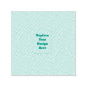 Maak je eigen cyan zelfinktende stempel (Design)