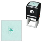 Maak je eigen cyan zelfinktende stempel (In situ)