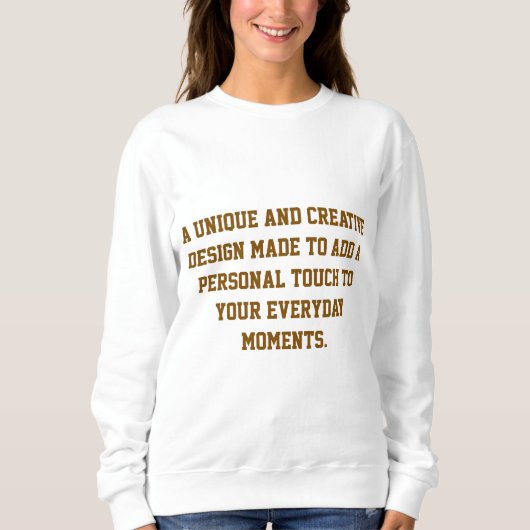 Maak Je Eigen Dames Basis Trui (Voorkant)