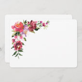 Maak je eigen dankkaart bedankkaart (Voorkant / Achterkant)