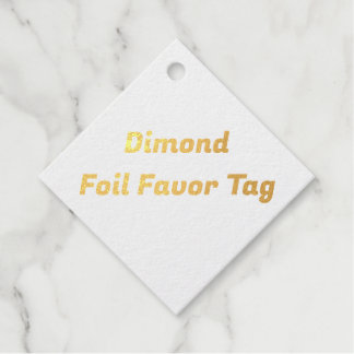Maak Je Eigen Diamant Bedankjes Labels