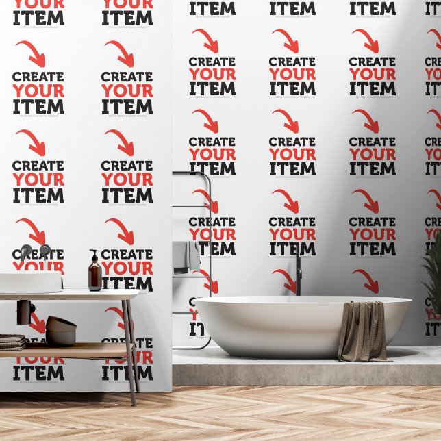 MAAK-JE-EIGEN DIY Aangepast ontwerp uploaden Behang (Badkamer)