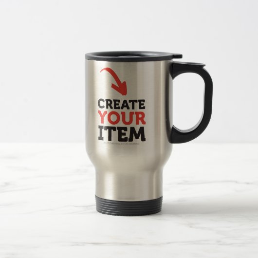 MAAK-JE-EIGEN DIY Aangepast ontwerp uploaden Reisbeker (Rechts)