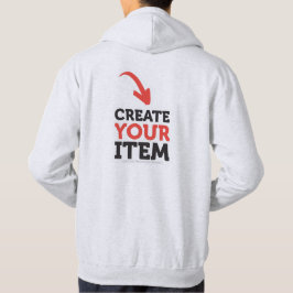 MAAK-JE-EIGEN DIY Aangepast upload je logo zakje Hoodie