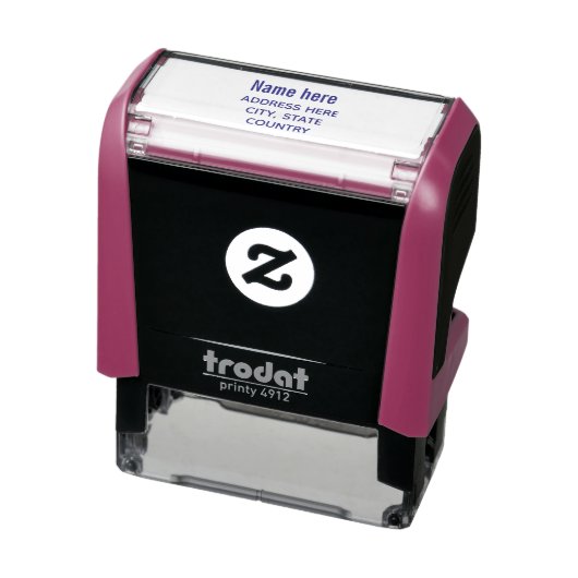 MAAK-JE-EIGEN DIY Aangepaste logo uploaden Zelfinktende Stempel (Product)