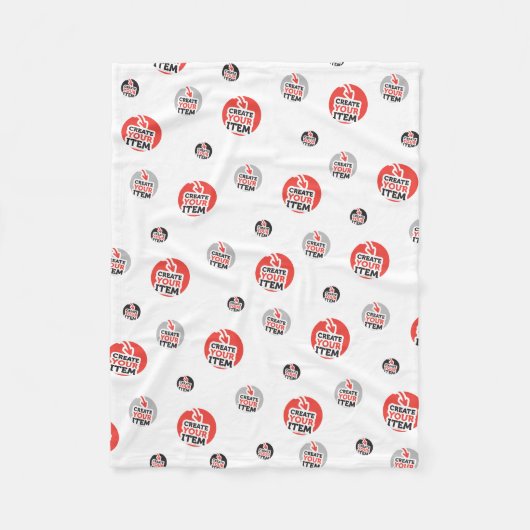 MAAK-JE-EIGEN DIY Aangepaste upload je ontwerp hon Fleece Deken (Voorkant)