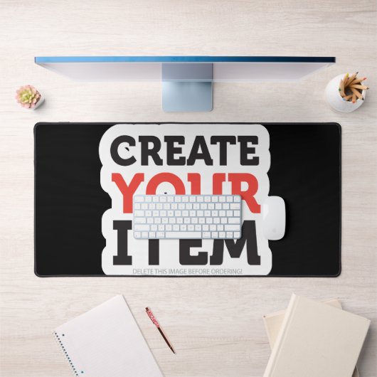 MAAK-JE-EIGEN DIY Aangepaste upload je ontwerp Mui Bureaumat (Kantoor 1)