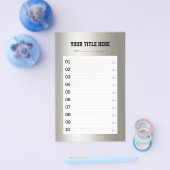 MAAK-JE-EIGEN DIY Aangepaste uploaden van jouw ont Flyer (Enkel)