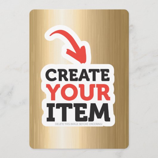 MAAK-JE-EIGEN DIY Aangepaste uploaden van jouw ont Programmakaart (Voorkant)