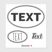 Maak Je Eigen DIY Eurostyle Vinyl Sticker Set (Vel)