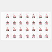 MAAK-JE-EIGEN DIY Upload je ontwerp strijkijzer op Labels (Vel)