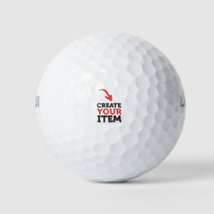 MAAK-JE-EIGEN doe-het-zelf ontwerp voor een vrijge Golfballen