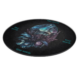 Maak Je Eigen Donkere Kristallen Glas Altaar Bord Snijplank