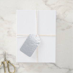 Maak je eigen donkergrijze aangepaste gepersonalis cadeaulabels