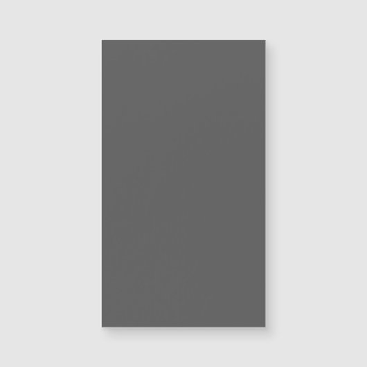 Maak Je Eigen donkergrijze Aangepaste Ontwerp (Voorkant)