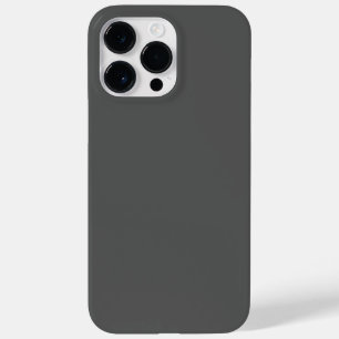 Maak je eigen donkergrijze aangepaste ontwerp Case-Mate iPhone 14 pro max hoesje