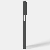 Maak je eigen donkergrijze aangepaste ontwerp Case-Mate iPhone case (Achterkant / Rechts)