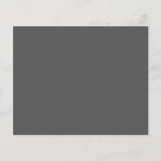 Maak je eigen donkergrijze aangepaste ontwerp flyer (Voorkant)