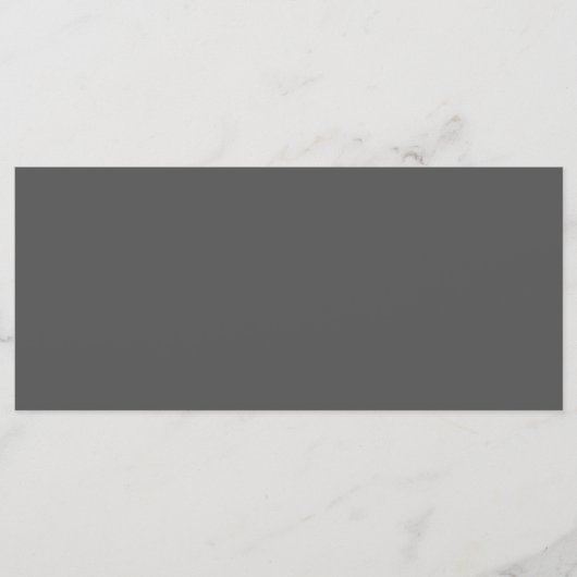 Maak je eigen donkergrijze aangepaste ontwerp menu (Voorkant)