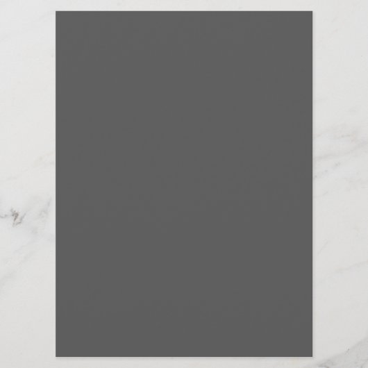 Maak je eigen donkergrijze aangepaste ontwerp menu (Voorkant)