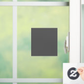 Maak Je Eigen donkergrijze Aangepaste Ontwerp Raamsticker (Huis)