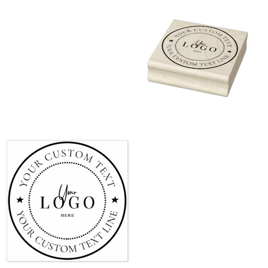 Maak Je Eigen Douane Rubber Stempel (Gestempeld)