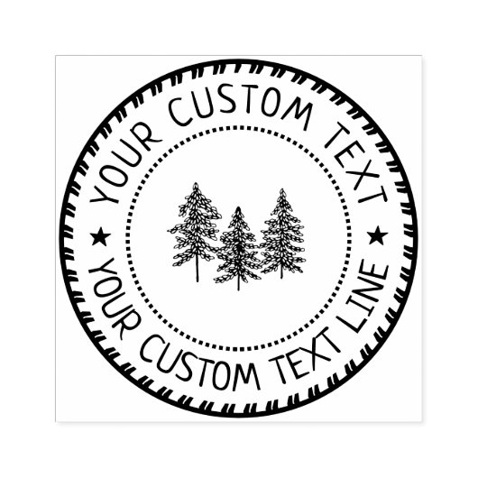 Maak Je Eigen Douane Rubber Stempel (Afrduk)