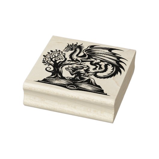 Maak Je Eigen Draken Heks Grimoire Rubberstempel (Stempel)