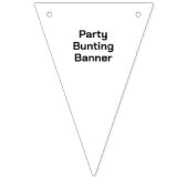 Maak je eigen driehoekige feestversiering banner (Tweede vlag)
