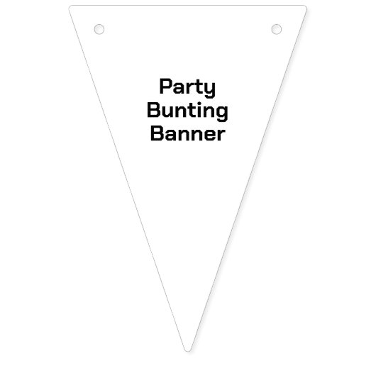 Maak je eigen driehoekige feestversiering banner (Eerste vlag)