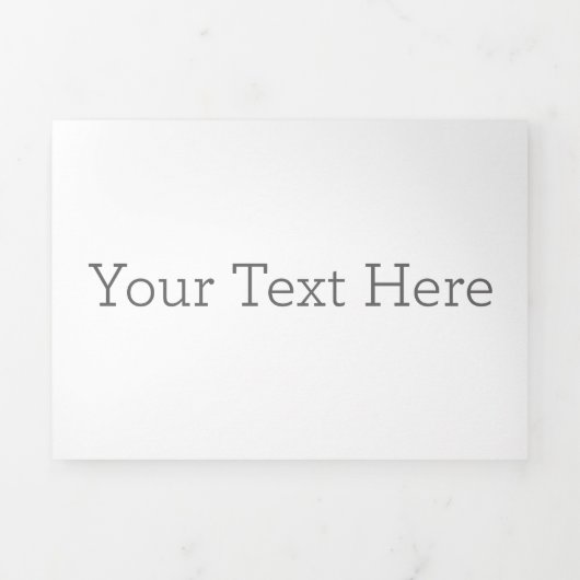 12,7  x 17,8 cm Drieluik briefvouw programma (Cover)