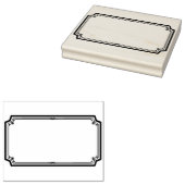 Maak Je Eigen Drievoudige Vierlobframe Rubberstempel (Gestempeld)