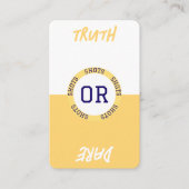 Maak je eigen Drink spel Kaarten Visitekaartje (Voorkant)