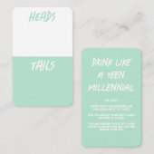 Maak je eigen Drink spel Kaarten Visitekaartje (Voorkant / Achterkant)