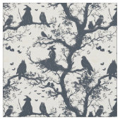 Maak Je Eigen Dromerige Heksen Vogels Ivoor Toile Stof (Close Up)