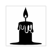 Maak Je Eigen Druppelende Kaars Met Glitters Rubberstempel (Afrduk)