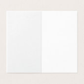 Maak je eigen dubbele kaart (Buitenkant ongevouwen)