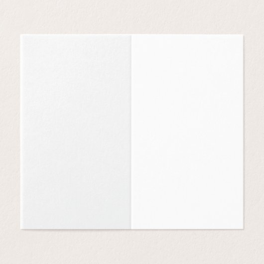 Maak je eigen dubbele kaart (Buitenkant ongevouwen)