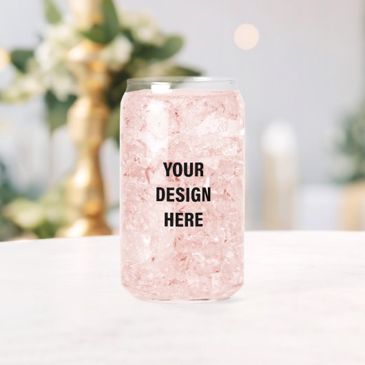 Maak je eigen dubbelzijdige print blikvorm glas (Insitu (Huwelijk))