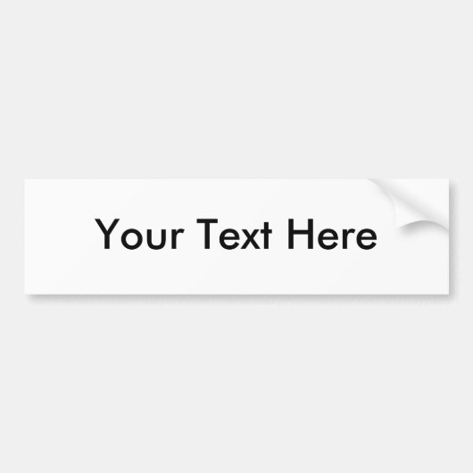 Maak je eigen een soort bumpersticker (Voorkant)